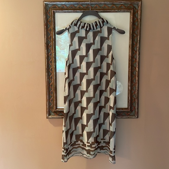 FENDI Sleeveless Silk Dress Size 40 - Picture 6 of 14